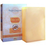 Face & body soap sandalwood & curcumin Vedik Essence
