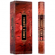 Amber-Sandal HEM Incense Hex
