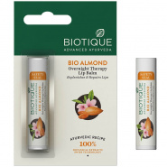 BIO Almond Overnight Therapy Lip Balm Replenishes & Repairs Lips Biotique