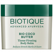 Bio Coco Butter Tissue Firming Body Balm Reduces Stretch Marks & Scars Biotique