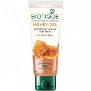 Bio Honey Gel Refreshing Foaming Face Cleanser Biotique