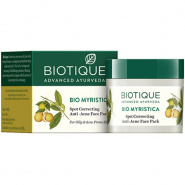 Bio Myristica Spot Correcting Anti-Acne Face pack Biotique