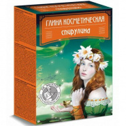 Cosmetic Spirulina clay