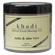 Face Massage Gel Mint & Aloevera  Khadi Natural