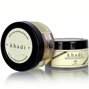 Gold herbal exfoliating facial scrub Khadi