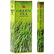 Green Tea Incense Hex HEM 