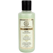 Green Tea & Mint herbal body wash Khadi