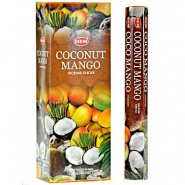 Coconut Mango  Incense Hex HEM
