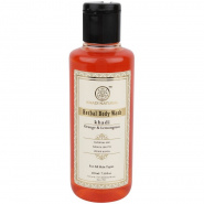 Orange and Lemongrass Herbal Body Wash Khadi