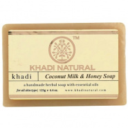 Herbal Coconut Milk & Honey Soap Khadi