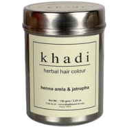 Herbal hair colour Henna Amla & Jatropha Khadi