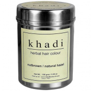 Herbal hair colour nutbrown natural hazel Khadi