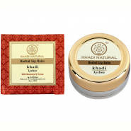 Herbal lip balm Lychee with beeswax & shea butter Khadi