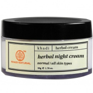 Herbs night nourishing face cream Khadi
