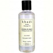 Jasmine & Mogra herbal massage oil paraben free Khadi