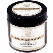 Almond & Honey Exfoliating Facial Scrub Khadi 