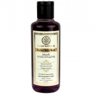 Lavender & Ylang Ylang herbal body wash SLS paraben free Khadi