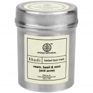 Neem, Basil & Mint herbal face mask anti acne Khadi