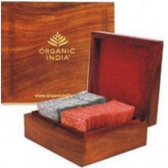 Deluxe Wooden Gift Box Organic India