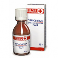 Присыпка Скорая помощь для ран заживляющая, 15 г