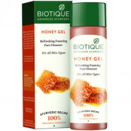 Bio Honey Gel Refreshing Foaming Face Cleanser Biotique