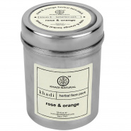 Rose & Orange herbal face Mask Khadi