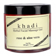 Face Massage Gel Rose & Aloevera Khadi Natural