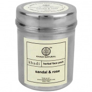 Sandal & Rose herbal face Mask Khadi