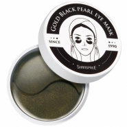 Shangpree Gold Black Pearl Eye Patch