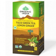 Tulsi Green Tea Lemon Ginger Organic India
