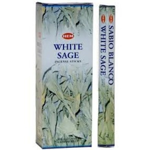 White Sage Incense Hex HEM 