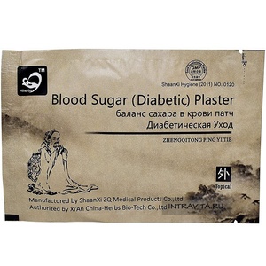 Пластырь от Диабета / Blood sugar diabetic plaster