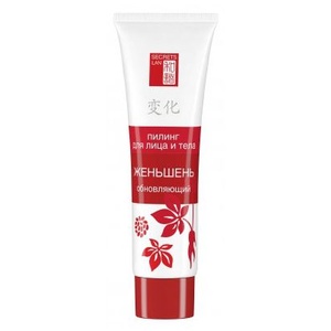 Face and body peeling ginseng