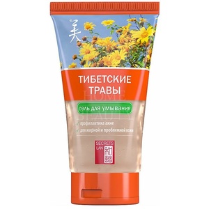 Gel for washing Tibetan herbs Секреты Лан