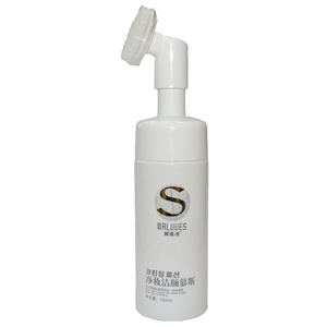 Skin anti-aging mousse cleanser and makeup remover