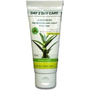 Aloe Vera Ayurvedic facial scrub Дэй Ту Дэй Кэр