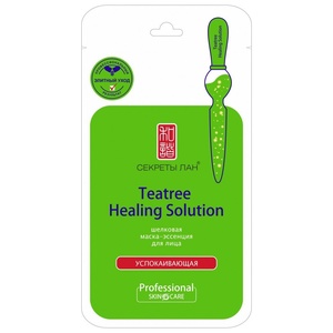 Silk mask-essence for the face " Teatree Healing Sololution. Soothing"