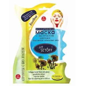Tissue mask d / face "Lingzhi Extract", 36G + ceramides