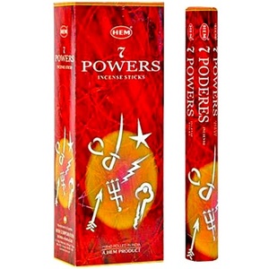 7 Powers Incense Hex HEM 