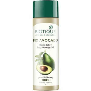 Bio Avocado Stress Relief Body Massage Oil Biotique