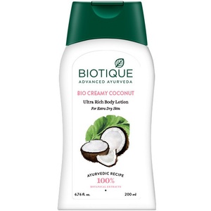 Bio Creamy Coconut Ultra Rich Body Lotion Biotique