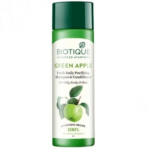 Bio Green Apple Fresh Daily Purifying Shampoo & Canditijner Biotique