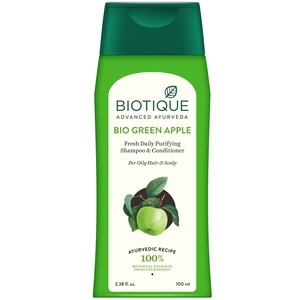 Bio Green Apple shampoo & conditioner Biotique 
