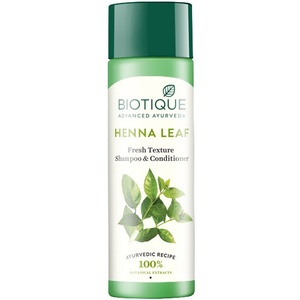Bio Heena Leaf Fresh Texture Shampoo & Conditioner For Greying hair Biotique