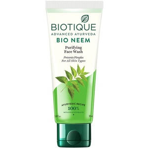 Bio Neem Purifying Face Wash for All Skin Types Biotique