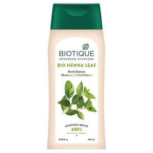 Biotique Bio Heena Leaf Fresh Texture Shampoo & Conditioner For Greying Hair