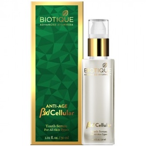 BXL Cellular Youth Serum For All Skin Types Biotique 