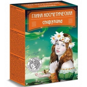 Cosmetic Spirulina clay
