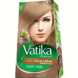 Dabur Vatika Hair Color Cream Light ash blonde 8/1