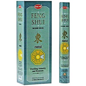 Feng Shui Metal Incense Hex HEM 